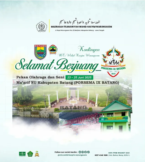 Prestasi Gemilang MTs Wahid Hasyim Warungasem di PORSEMA IX Kabupaten Batang 2025
